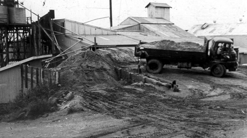 Sand Processing Plant Circa 1950's