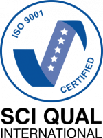 Sci Qual Quality ISO 9001 Certified Logo